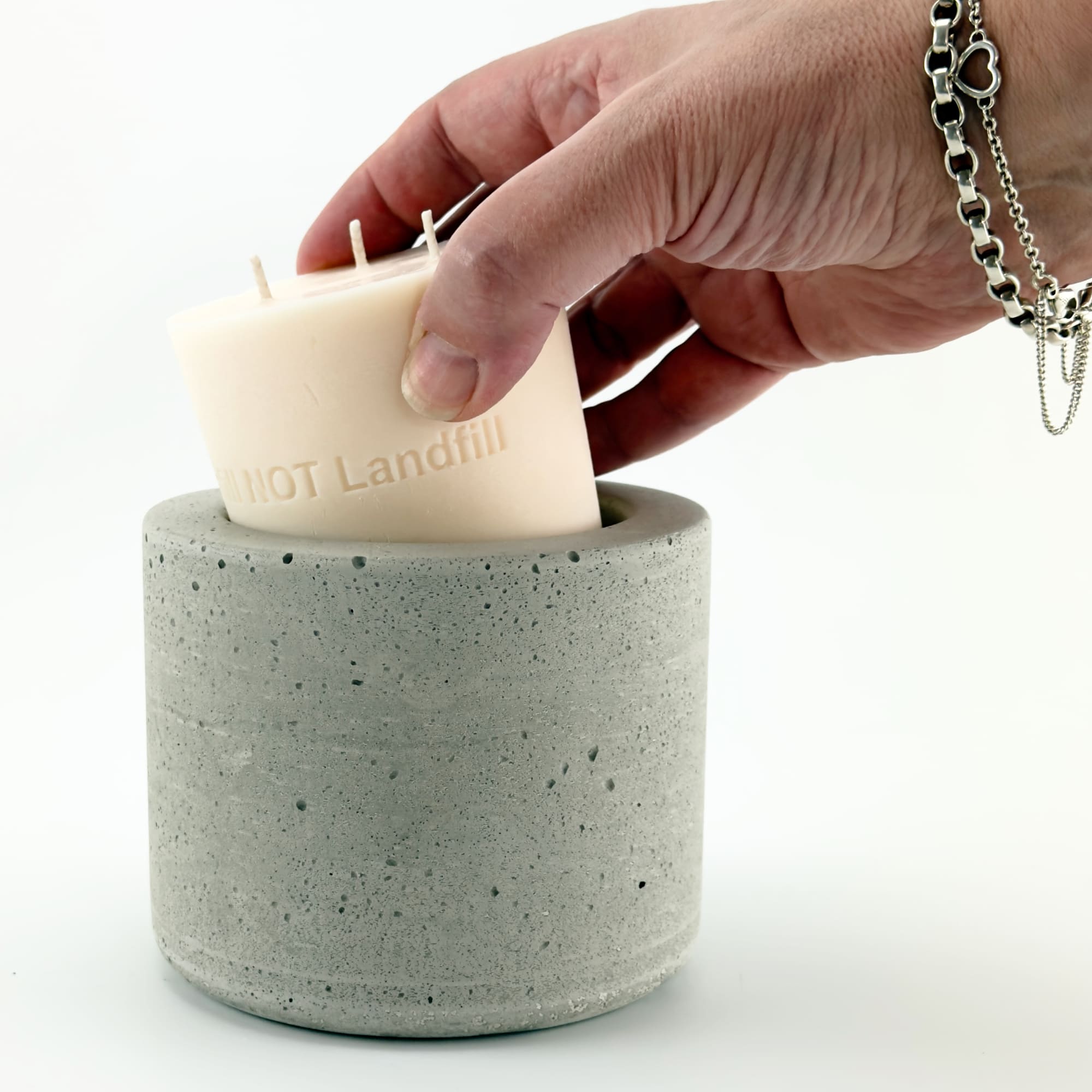 SPA DAY REFILL Large Concrete Candle